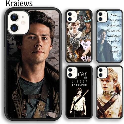 Krajews The Maze Runner Poster Newt Phone Case Cover For iPhone 5s 6s 7 8 plus X XS XR 11 12 pro max Samsung Galaxy S7 S8 S9 S10