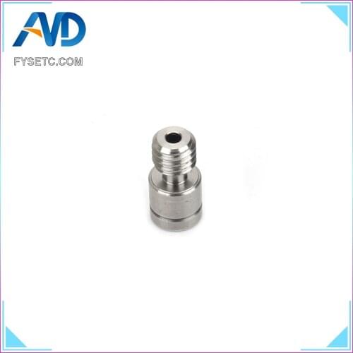 3D Printer Parts TC4 Titanium Alloy CR10 Throat Heat Break For CR-10 Hotend Extruder M6 Thread 1.75mm Filament