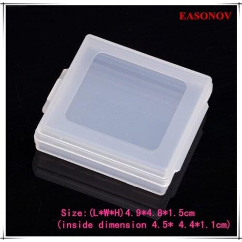 EASONOV PP plastic box storage jewelry small box 10pcs / lot free shipping