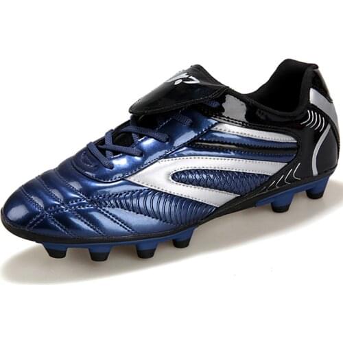 Long Spikes Cleats Turf Leather Kids Sneakers Boys Soccer Shoes Children Football Shoes Outdoor Child Sports Trainer Shoes Boy