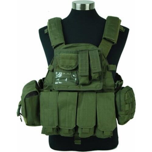 Outdoor Lbt 6094 Nylon 6094 Military Tactical Vest 800d Army Seals Molle Fighters Paintball Cs Wargame Molle Protective Vest