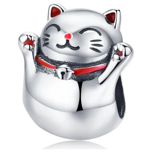 LByzHan 2020 Spring New Aristocats Marie Charms 925 Sterling Silver Beads fit Original 3mm Bracelets Women DIY Jewelry CMS2037d