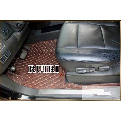 Best quality! Special car floor mats for Nissan ARMADA 7 seats 2016-2010 waterproof rugs carpets for Armada 2014,Free shipping