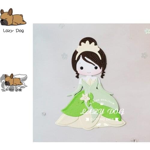 Princess Party Metal Cutting Dies Scrapbooking Stencil DIY Decorative Craft Embossing Die Cuts Card Making New Dies For 2020