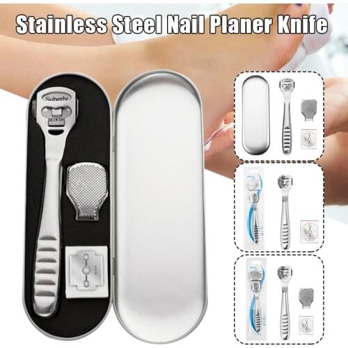 Stainless Steel Professional Pedicure Tool Set Exfoliating Preventing Dead Skin Manicure For Foot Skin Care Skin Care Body -VL16