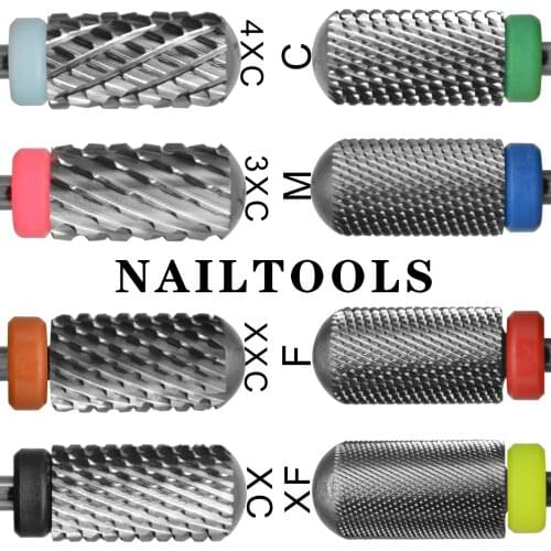 Proberra 6.6 Original Large Barrel Round Smooth top Tungsten steel Carbide nail drill bits Burrs