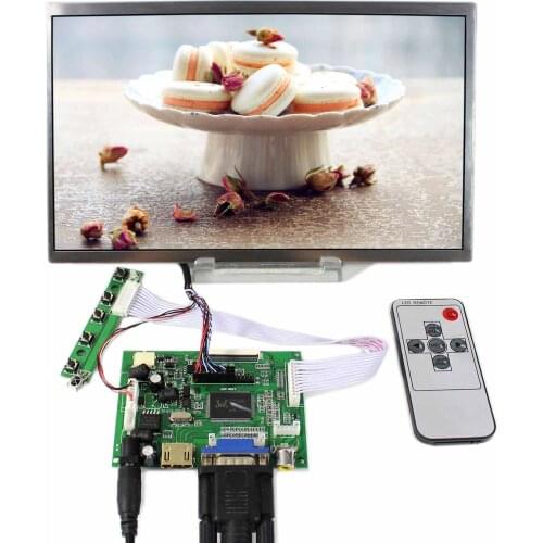 HD MI VGA 2AV LCD Driver Board 10.1inch 1024x600 B101AW03 LTN101NT02 LP101WSA LCD