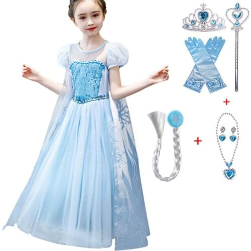 Baby Girls Dress Children Halloween Costume For Girls Cosplay Princess Dress Kids Birthday Party Dresses vestidos infantis