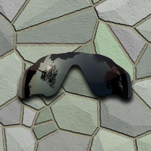 Grey Black Sunglasses Polarized Replacement Lenses for Oakley Jawbreaker