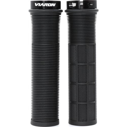 VIARON Bicycle Handlebar Grips Handle Bar Grips Lock-on Mountain Bike Handlebar Cover Sponge Cycling Anti-shock Skid-Proof MTB