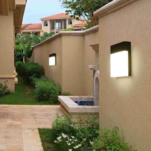 Outdoor LED Wall Light Waterproof IP65 Motion Sensor Porch Garden Wall Lamp Home Sconce Indoor Decoration Lighting