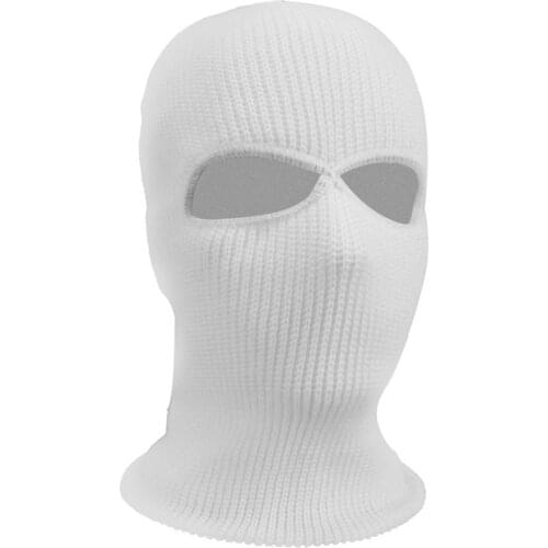 Full Face Scarf Masks Two Holes Balaclava Adult Windproof Ski Mask Beanie Hat Scarf Warm Winter Masks Decoration Maseczka
