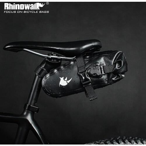 Rhinowalk 1.5L Bicycle Saddle Bag Full Waterproof Cycling Seat Bag MTB Road Repair Tools Bag bisiklet aksesuar Bicycle tail bag