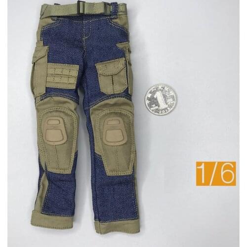 Best Sell 1/6th Combat War Male Pants Trousers For Usual 12inch Doll Figures Collective