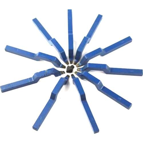 26Pcs/lot 10Pcs/lot Blue Steel Curved Punch Set Number 0-9 Letter A-Z Jewelry DIY Tools