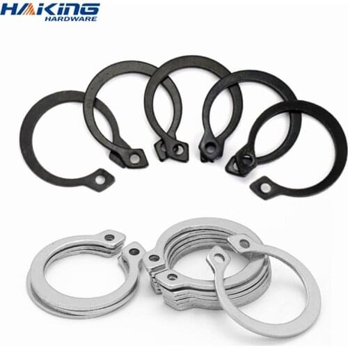 5-50pcs C type external circlip retaining rings for shaft stainless steel carbon steel circlip snap rings DIN471
