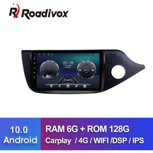 9" Android 10.0 RAM 4G ROM 64G Car DVD For KIA CEED 2013-2015 Car Radio Multimedia Player GPS Navigation System Head Unit Video