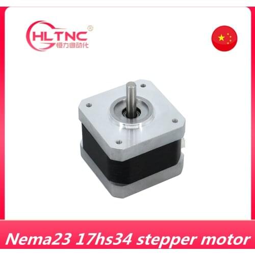Free shipping 34mm Nema17 Stepper Motor 42 motor Nema 17 motor 42HS34 0.28N.M (17HS34) motor 4-lead for 3D printer