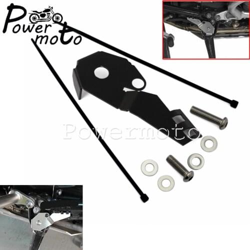 Black Motorcycle Sliver Sidestand Guard Side Stand Switch Protector Cover For BMW R1200GS LC ADV 2014 2015 2016