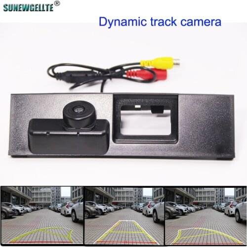 HD 4089T Vehicle Dynamic Trajectory Parking Line Car Rear View Reverse camera For Ford MONDEO CHIA-X 2014 2015 2016