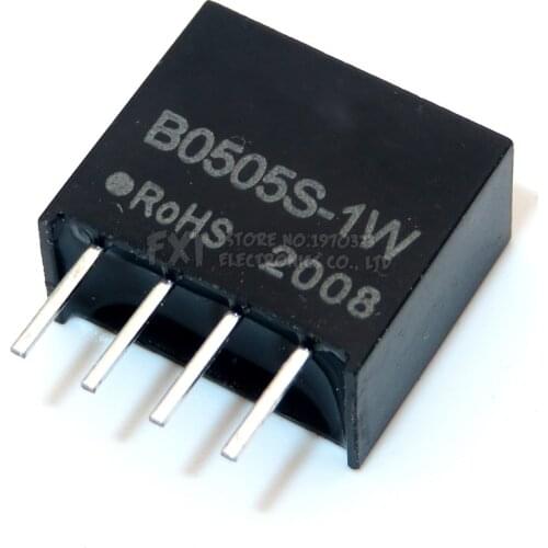 B0505S-1W 2W B0505S DIP4 ZIP4 DC-DC regulated power supply module 5v to 5v brand pumuddsy Isolating Switching Power Supply