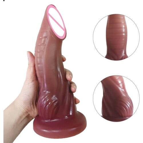 Soft Skin Realistic Dildo Penis for Women Masturbation with Suction Cup Silicone Dildos Adult Products for Couple Adult Sex Toys
