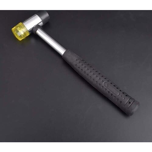Tactical AR15 9Pcs Roll Pin Punch Set Gun Bolt Catch Roll Up Case Steel Removal Tool Kit Double-Faced Soft Rubber Mallet Hammer