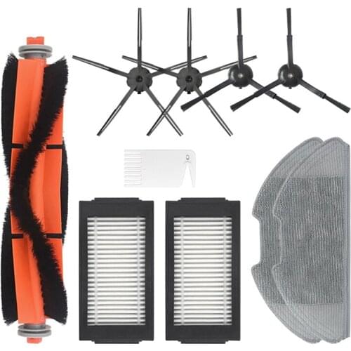 Filter Brush Mop Cloth Wheel for Mijia PRO Vacuum Mop Robot Cleaner Replacement Attachment