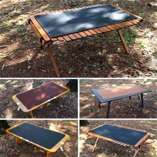 2021 New Outdoor Camping Folding PU Table Mat Washable Picnic Mat Floor Mat Holiday Leisure Table Mat Tablecloth Mat