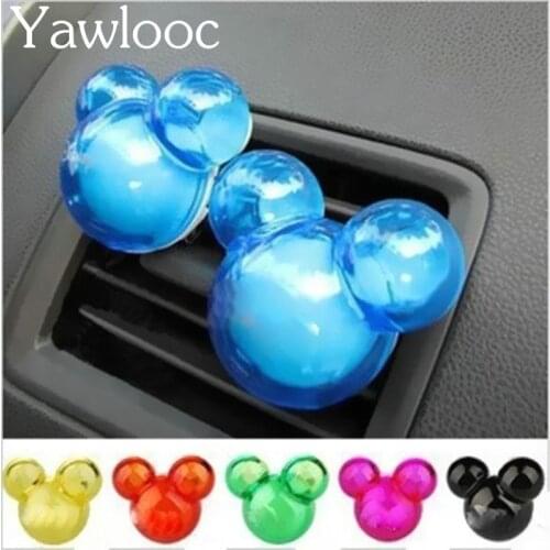 2PCS/LOT Plastic Air Freshener Perfume Pleasant Scent Fragrence Odor Diffuser For Auto Car Vehicle SUV New 4.5 x 2 x 5.5cm