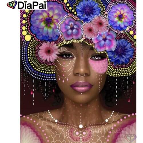 DIAPAI 100% Full Square/Round Drill 5D DIY Diamond Painting "Flower beauty" Diamond Embroidery Cross Stitch 3D Decor A19653