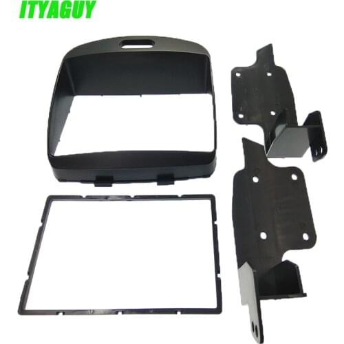 ITYAGUY Car Frame Panel for HYUNDAI I-10 2012 2DIN Adapter CD Trim Panel Stereo Interface Dash Radio Fascia In Dash Mount Kit
