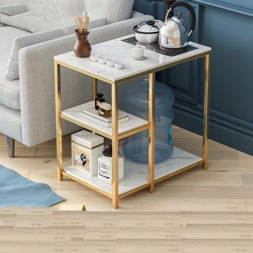 Northern Europe side a few living room side cabinet modern mobile rock corner tea cabinet light luxury square a small tea table