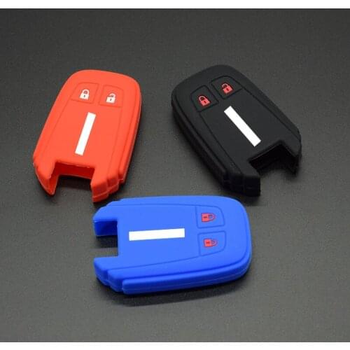 Silicone rubber Car Key Case Holder Cover For Isuzu MU-X 2 button key case cover set protect shell 10pcs/lot
