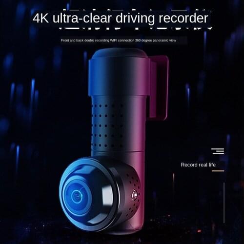 Hidden VR360 Degree Panoramic Wireless WiF Driving Recorder Parking Monitoring Car DVR HD Reversing Camera