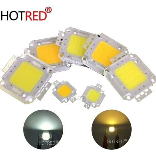 LED COB Chip 10W 20W 30W 50W 100W Warm White Pure White Light For DIY 10W 20W 30W 50W 100W High Power LED Flood Light Spotlight
