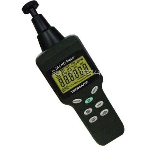TENMARS TM-4100 Non-contact Tachometer Detection Distance 40mm to 500mm