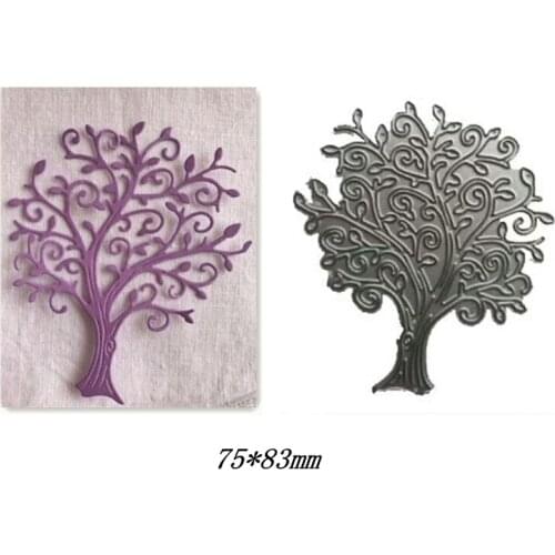 Big Tree Scrapbooking Cutting Dies Scrapbooking Cutting Dies for Card Making DIY Scrapbooking Cardstock Die Cut Stencil
