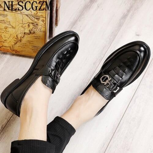 Wedding Dress Oxford Shoes for Men Office 2021 Formal Shoes Men Business Suit Mens Dress Shoes Loafers Los Zapatos De Los Hombre