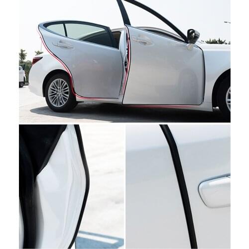 Universal 5-meter car door edge protection rubber seal for Mercedes-Benz Series-A B C E S G M ML GLK CL CLK CLS GL GLK R SL