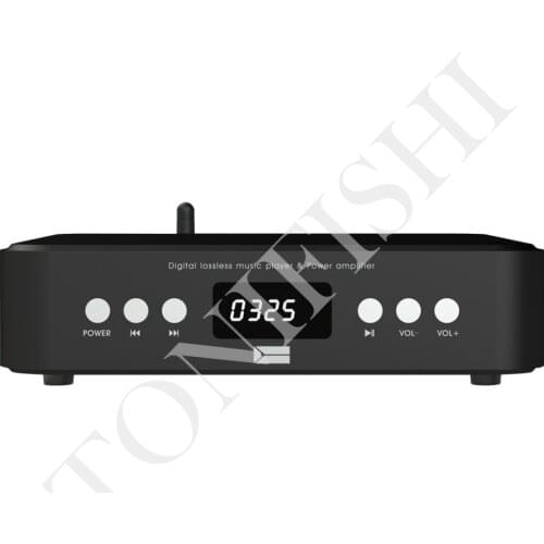 Wireless Bluetooth 5.0 headphone amplifier AMP65，upgrade version USB Hi-Fi playback 2 channel 50W * 2 with remote control