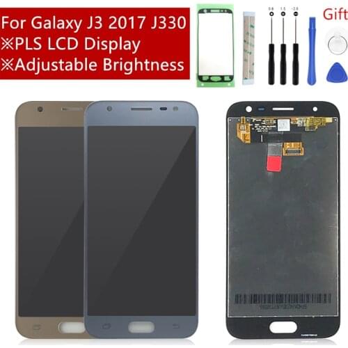 For SAMSUNG GALAXY J3 2017 lcd Display Touch Screen Digitizer assembly J330F/DS j330f j330 replacement repair parts with gift