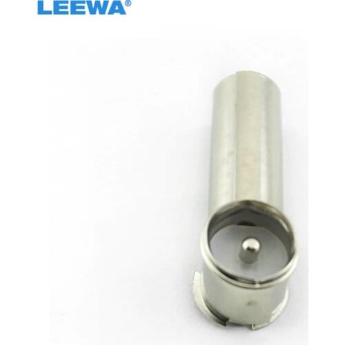 LEEWA 10pcs Euro Car Plug Car AM/FM Radio Female Antenna Adapter Standard Aftermarket Stereo Antenna Wire For BMW/VW(1990~2006)