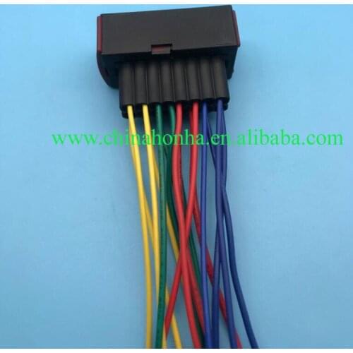 Free shipping 1 pcs 16 Pin/Way Female Auto Waterproof Electrical Connector Plug For TE AMP Tyco 1-967242-1 1-965427-1