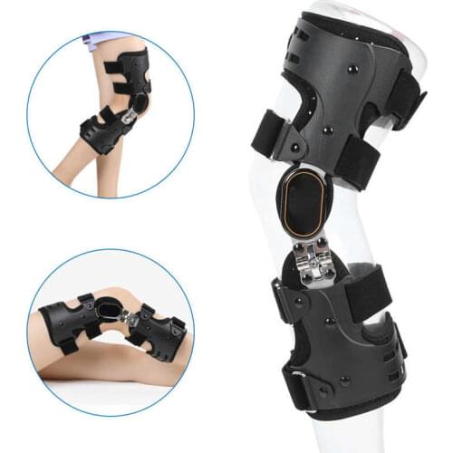 Elastic Knee Support Brace Leg Protector Posture Corrector Adjustable Knee Pad Joint Splint Arthritis Varus Valgus Orthopedic