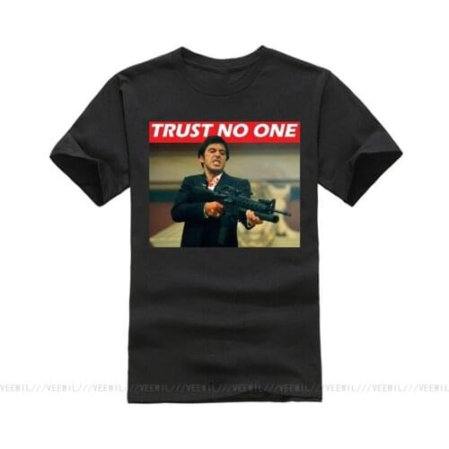 New Fashion Tony Montana Scarface T Shirts Men Birthday Gift T Shirt Summer Short Sleeve O Neck