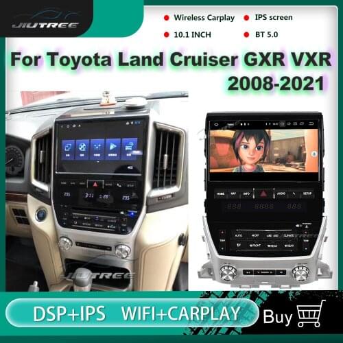 Android 10.0 Car Radio 10.1 Inch For Toyota Landcruiser GXR 2008-2021 Car Radio Tape Recorder GPS navigation Multimedia Player