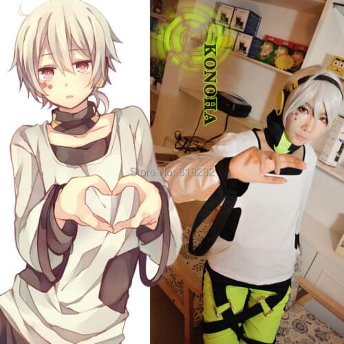 Kagerou Project Konoha Coat+Pants+Shirt Uniform Outfit Anime Cosplay Costumes Full Set