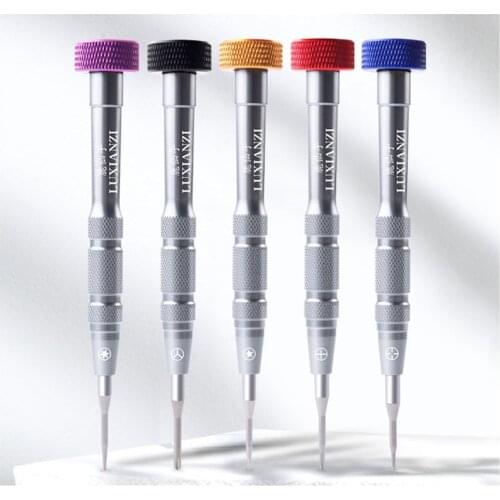 LUXIANZI Dismountable Non-Slip Alloy Steel Precision Screwdriver For Multifunction Mobile Phone IOS/Android Opening Repair Tool