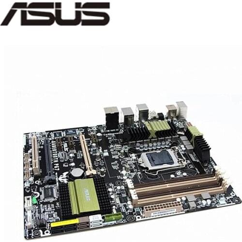 For ASUS SaberTooth P67 Computer Motherboard LGA 1155 DDR3 For Intel P67 P8P67 Desktop Mainboard Used (Without heat shield)